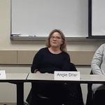 Guest panelists share their experiences with students